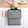Bio Abfalleimer 5 Liter - Geruchsdicht - Edelstahl - mit Aktivkohlefilter und Deckel