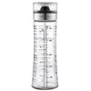 Dressingshaker aus Glas - mit aufgedruckten Rezepten - 500 ml