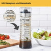 Dressingshaker aus Glas