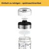 Salat Zubehör Set - Edelstahlschüsseln - Zerkleinerer & Dressing Shaker