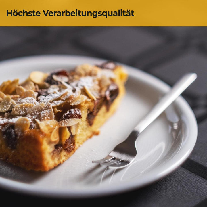Besteckset für 12 Personen (2x6er Set) - Spülmaschinenfest - Edelstahl Matt - 60-teilig